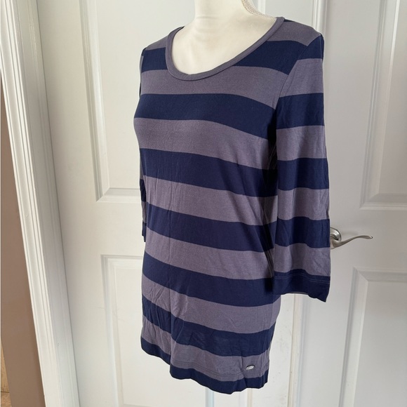 LACOSTE  Striped Back Zipper Tunic - Picture 4 of 13